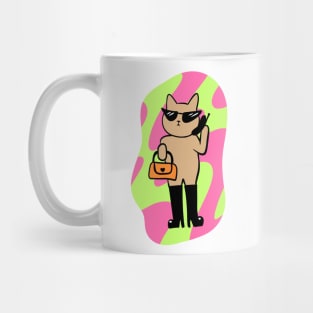 boss bitch cat Mug